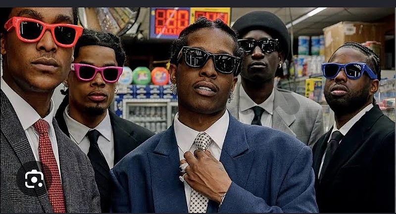 rayban wayfarer puffer collaboration ASAP rocky