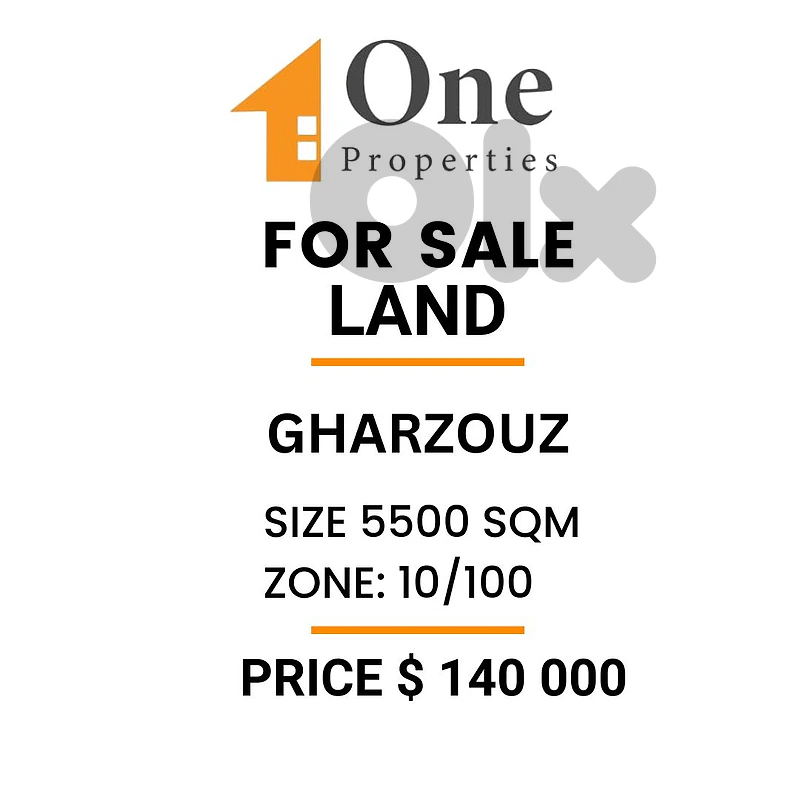 LAND FOR SALE IN GHARZOUZ JBEIL