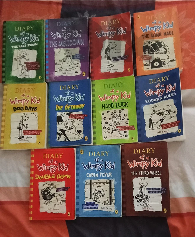diary of a wimpy kid books