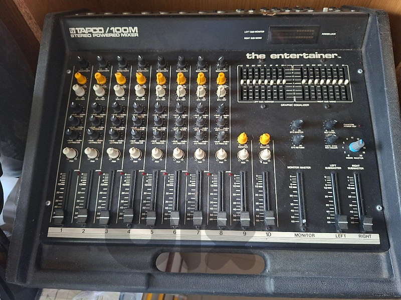 mixer amplifier Electro Voice Tapco 100M