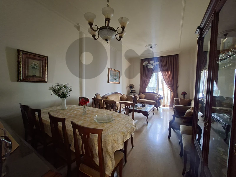 Furnished Apartment for Sale in Zalka With Terrace |City Viewشقة مفروش