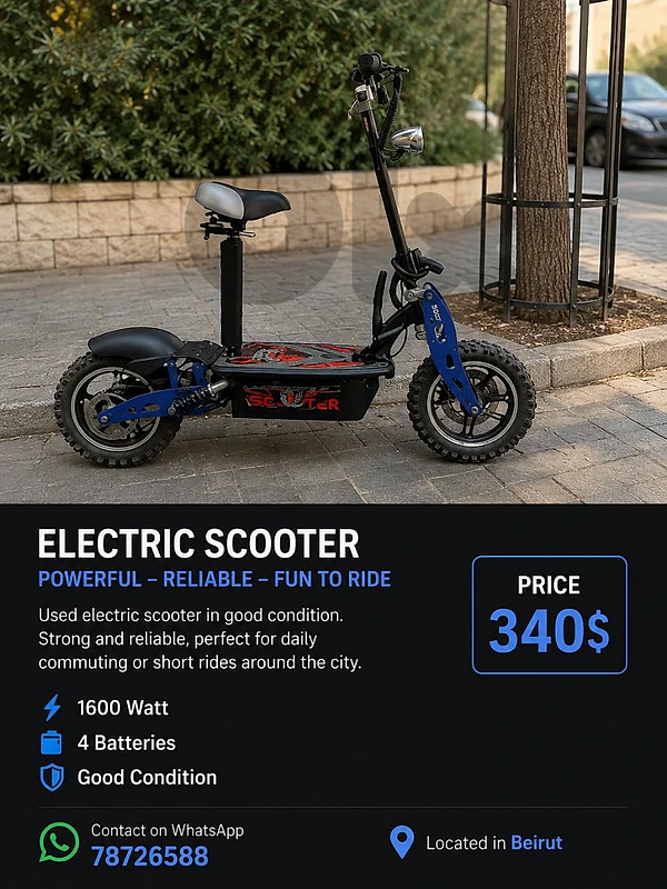 electric scooter