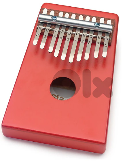 Stagg Kalimba 10Keys Mahogany Red