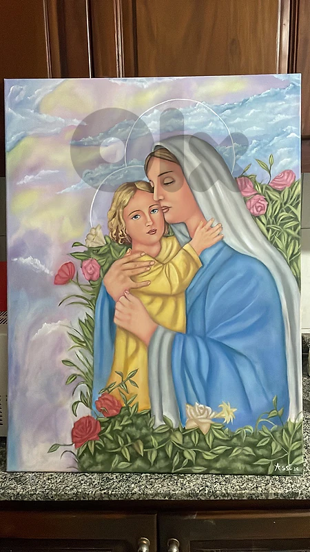 jesus and mary