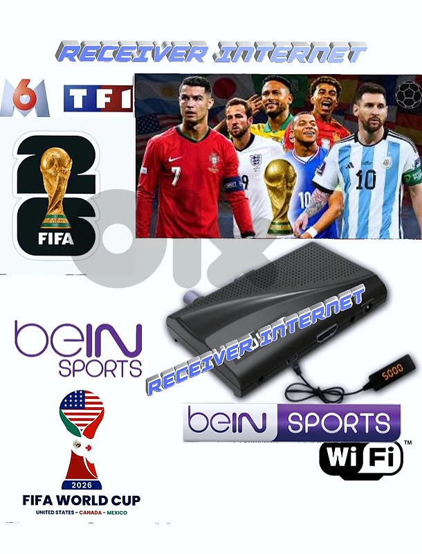 RECEIVER FD-88 INTERNET FIFA WORLD CUP 2026 رسفير يعمل على إنترنت