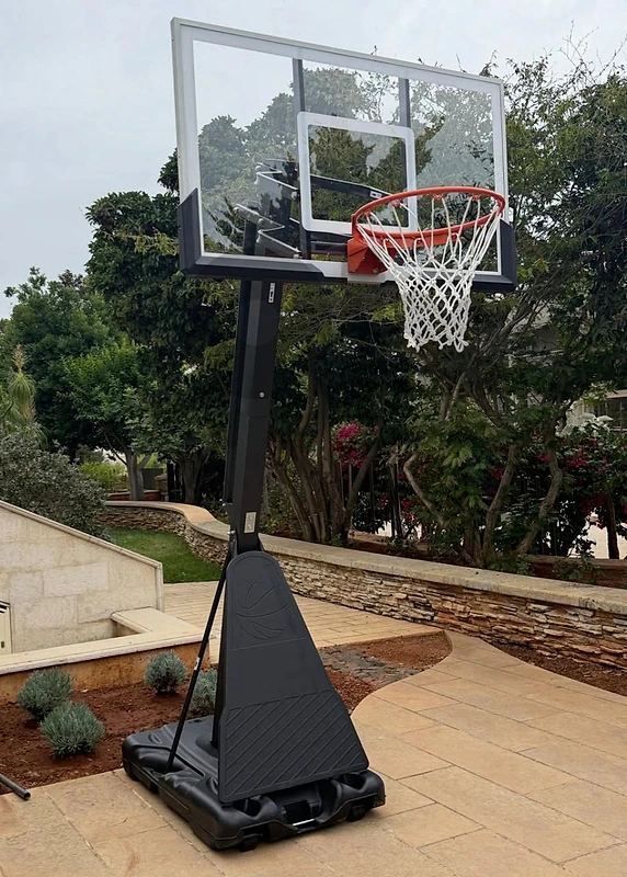 Basketball hoop system