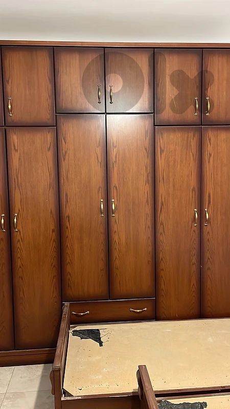 Bed room real natural wood