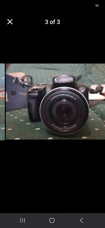 canon PowerShot SX50 HS made in Japan