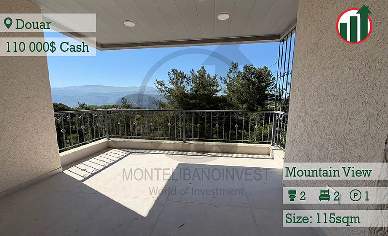 Apartment For Sale In Douar with Open Mountain View!!