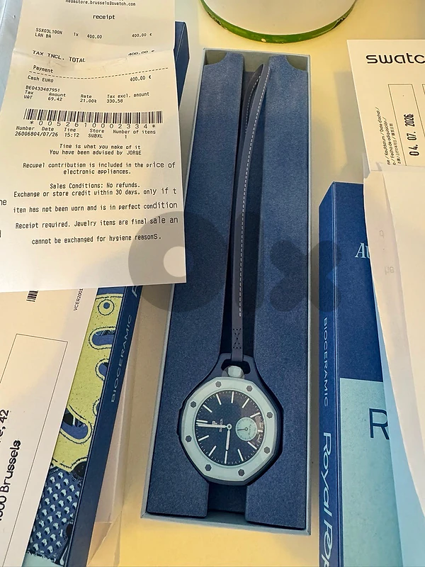 Audemars Piguet * Swatch / Royal Pop
