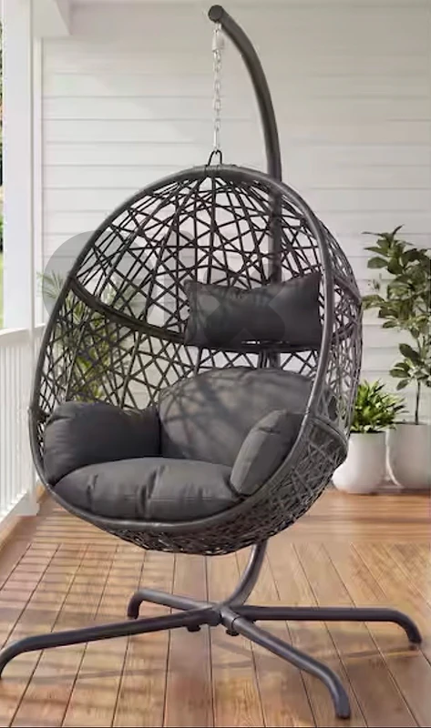 Outdoor Swing with Cushions