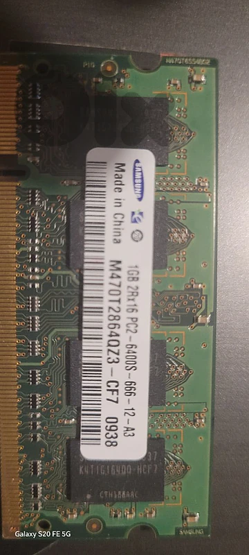 ram 1gb DDR2