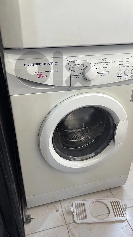 غسالة Campomatic Automatic Washing Machine 7KG – Excellent Condition