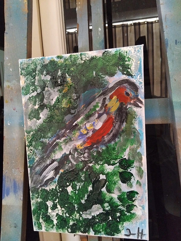 رسم زيتي