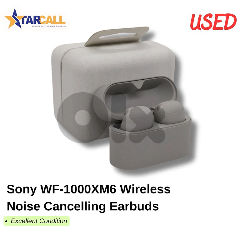 Used Sony WF-1000XM6 Wireless Noise Cancelling Earbuds