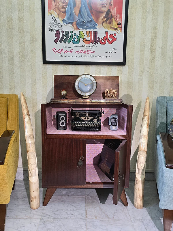 vintage restored cabinet