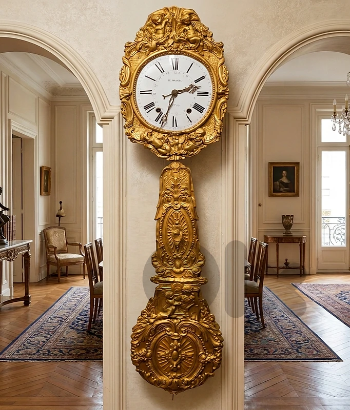 Antique Wall clock in working condition