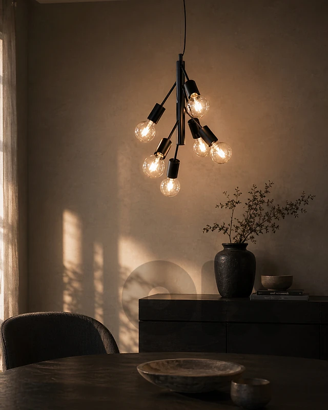 MEO Modena 6-Light Pendant Lamp – Mid-Century Inspired