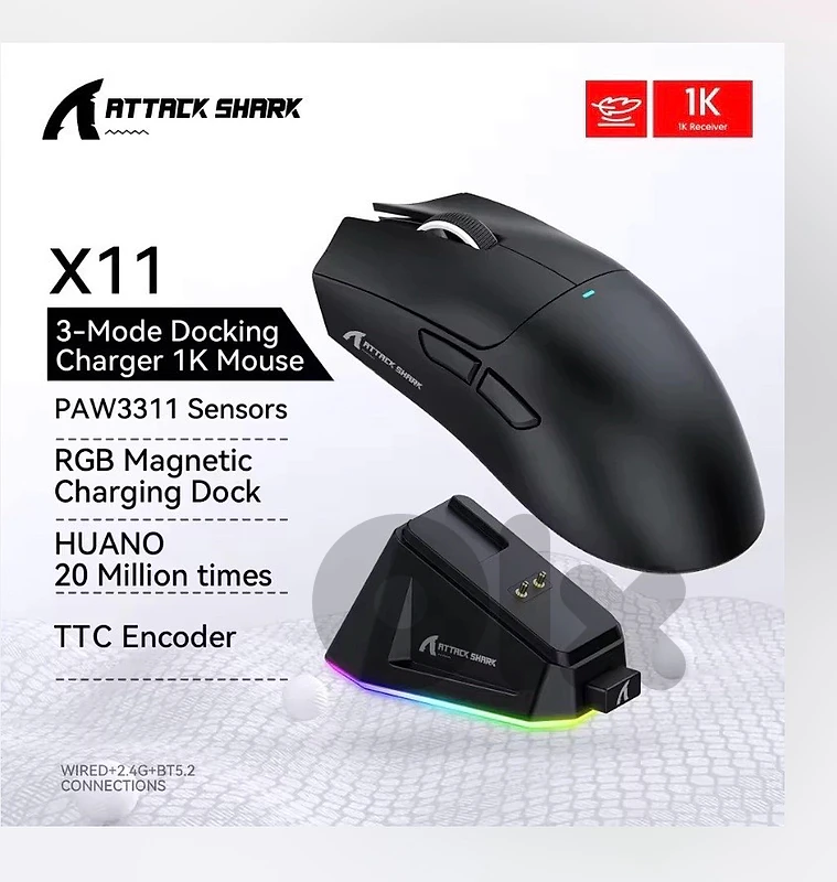 gaming mouse attack shark x11 new gaming mouse attack shark x11 new