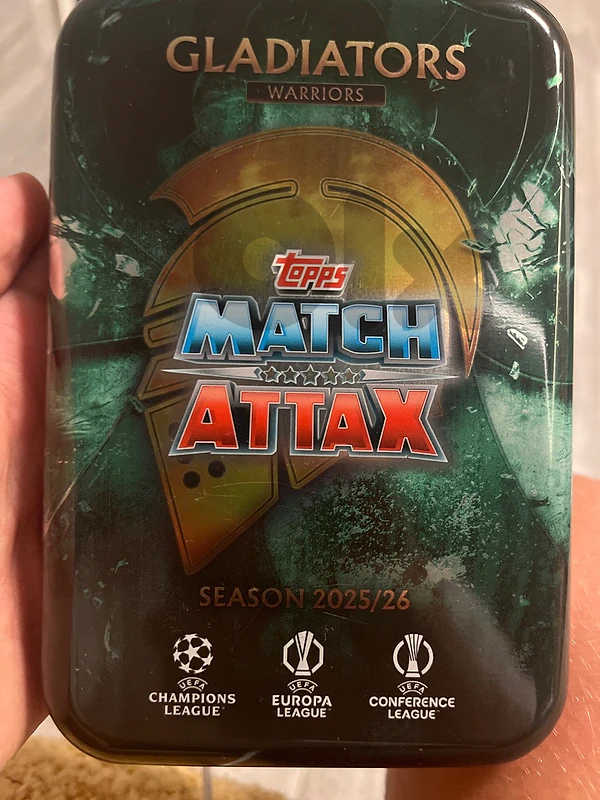 Topps football MYSTERY TIN!