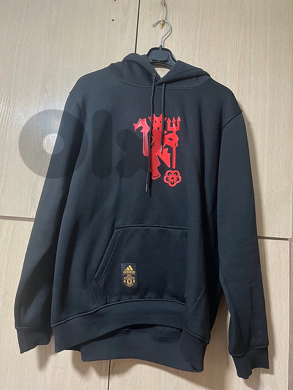 manchester united special hoodie red devil