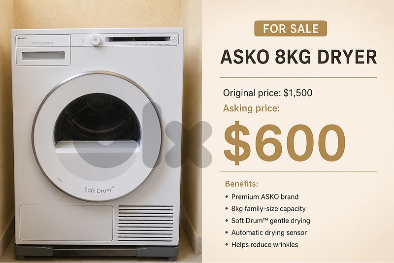 Asko Dryer 8 KG