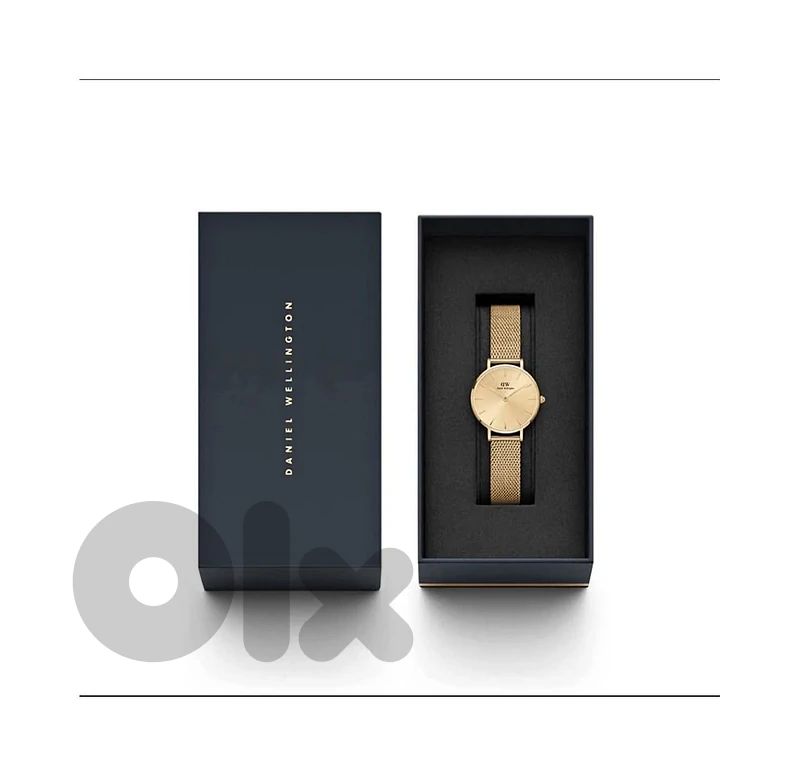 Gold Daniel Wellington Petite Unitone women's watch