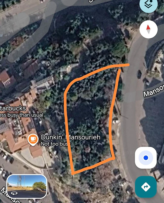 Land for sale in Mansourieh