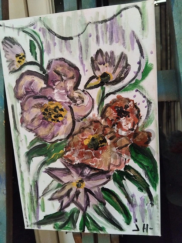 رسم زيتي