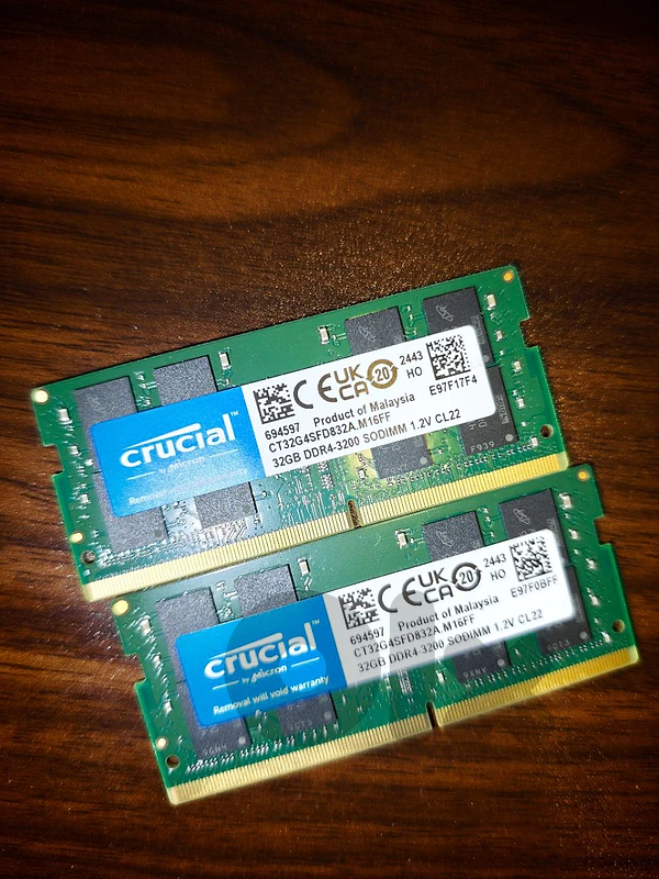64gb ddr4 3200mhs
