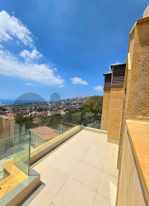 High End Finishing Apartment for sale in Kfarhbab,Sea & Mountain view