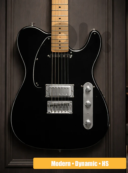 Stagg SETPLUS T vintage style electric black guitar
