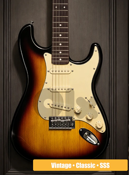 Stagg SES30 SunBurst electric guitar