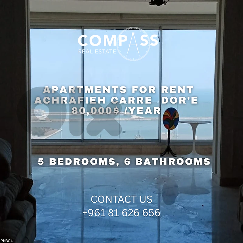 Unfurnished apartment FOR RENT  fully renovated in carre d'or 600sqm