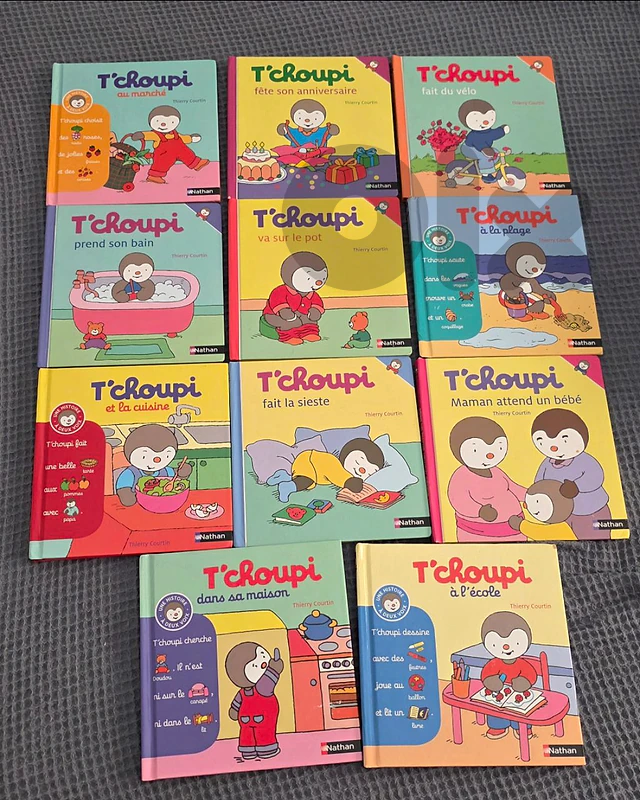 Tchoupi books