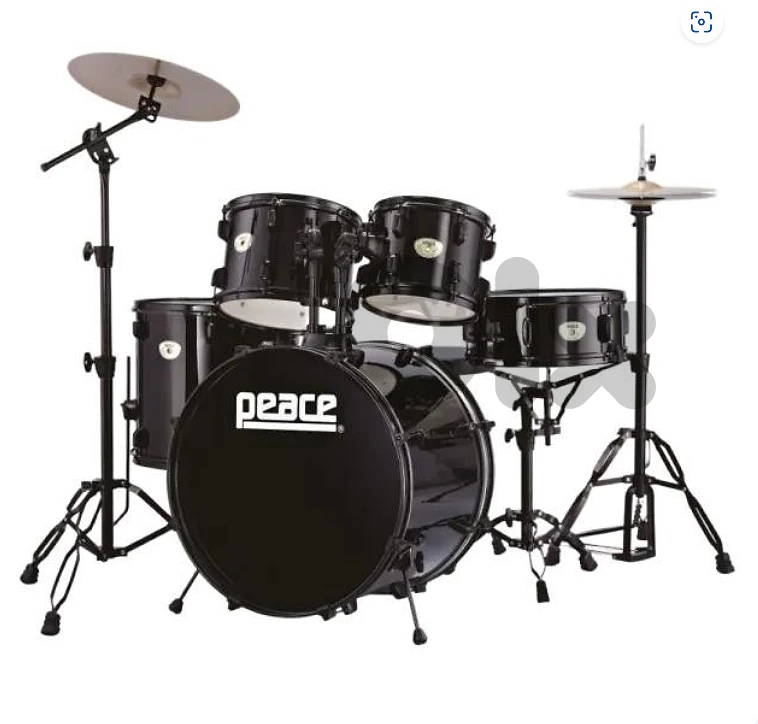 Peace Acoustic Drum Set Bk