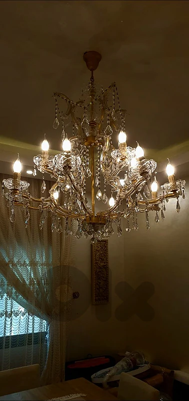 Original Swarovski Classic Maria Theresa Style Crystal Chandelier