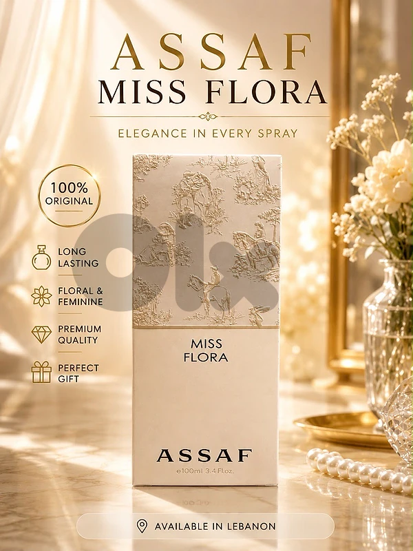ASSAF Miss Flora Perfume 100ml | 100% Original