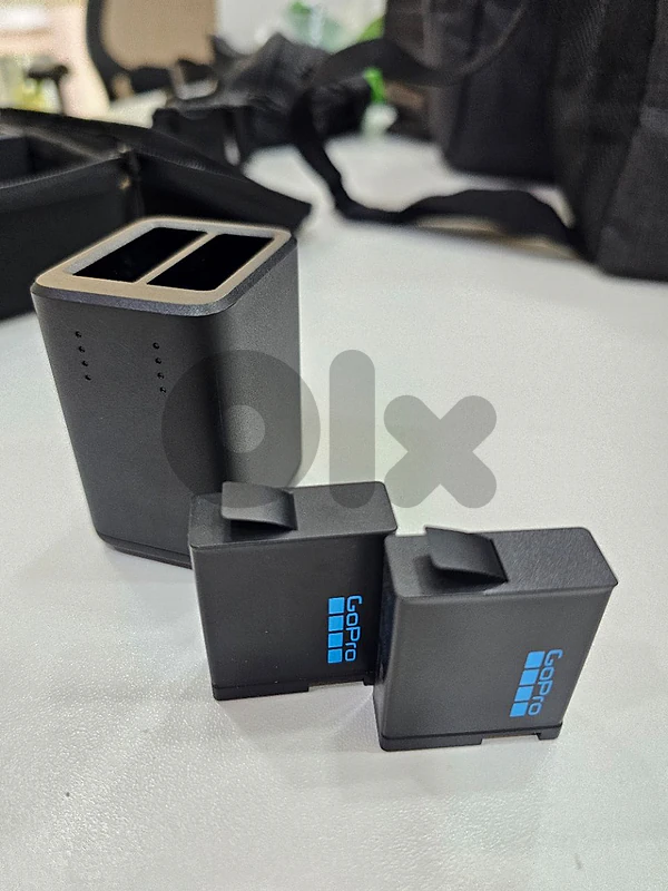 go pro accessories with power bank and 2 battery