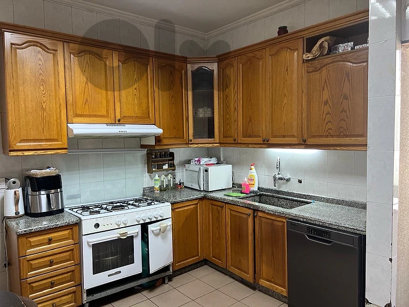 Full kitchen خشب سنديان
