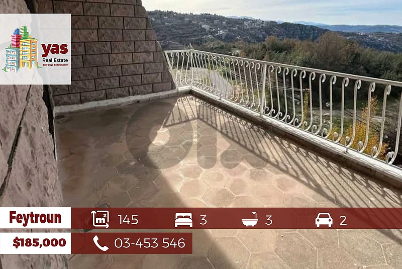 Feytroun/Satellity 145m2 | Furnished Duplex | Mint Condition | OH