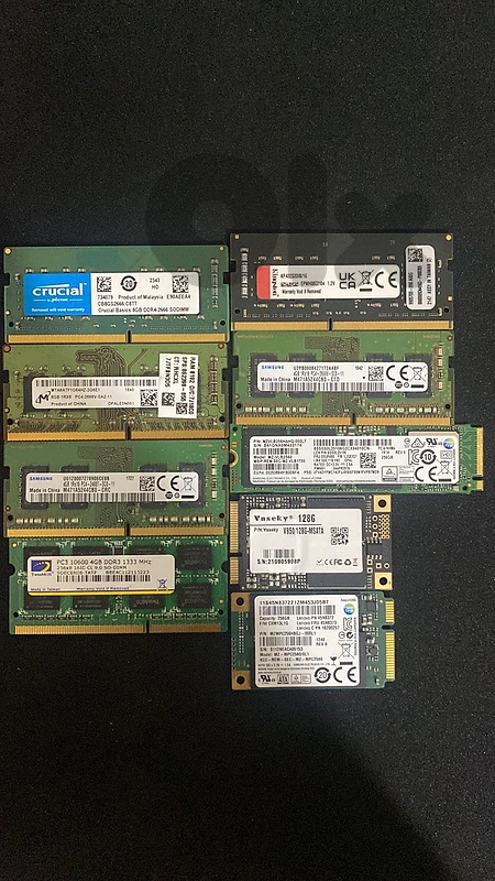 Ram & storage