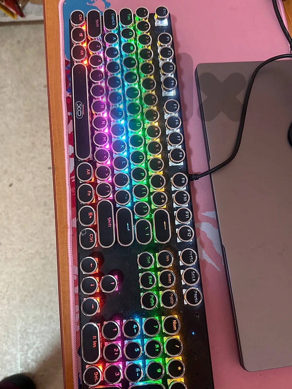 RGB wire Mechanical Keyboard