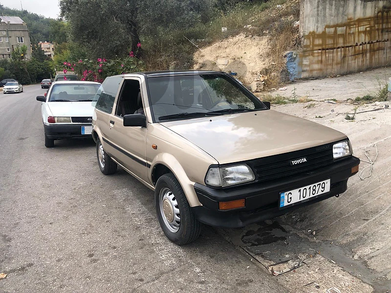 Toyota Starlet 1990 old