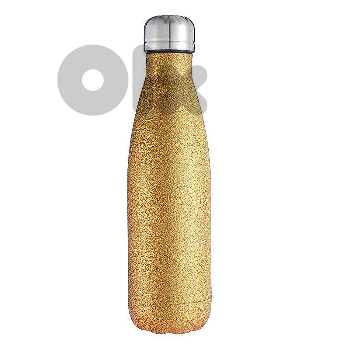 gold water bottle