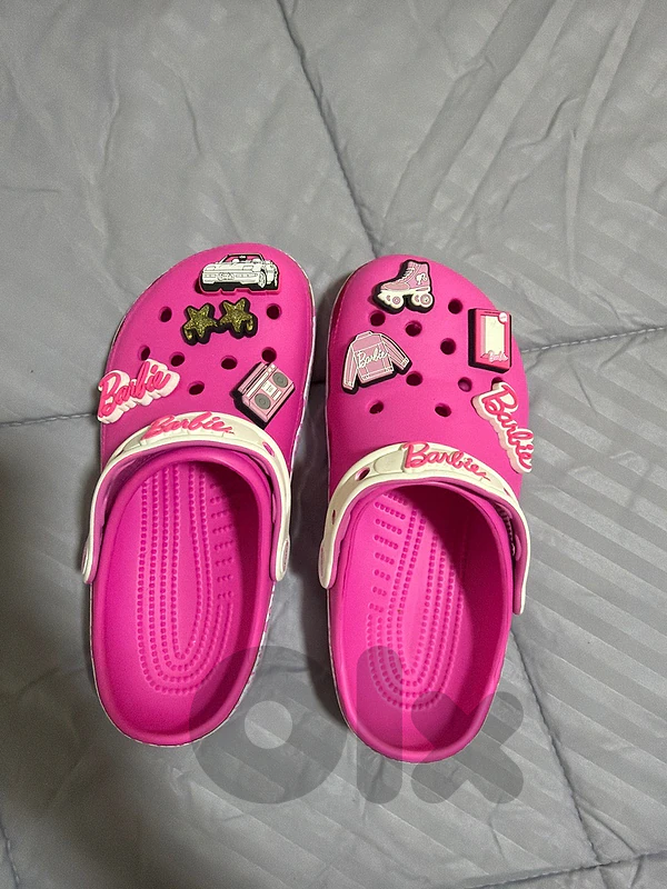 barbie crocs