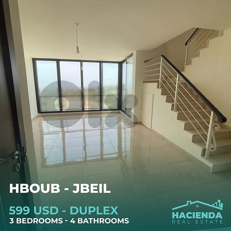 Duplex Apartment For Rent In Jbeil Hboub