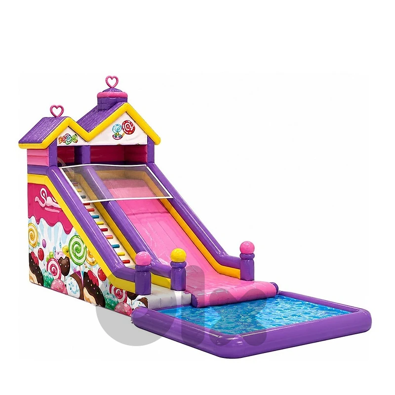 Circus Clown Themed Inflatable Outdoor Slide 900x400x680 CM - زحليطة