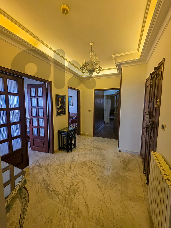 300 SQM Furnished Spacious Apartment in Aoukar with Sea View