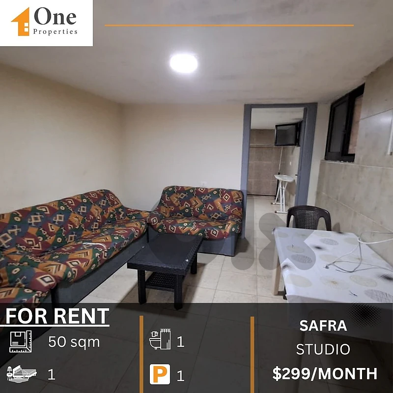 STUDIO APARTMENT FOR RENT IN SAFRA